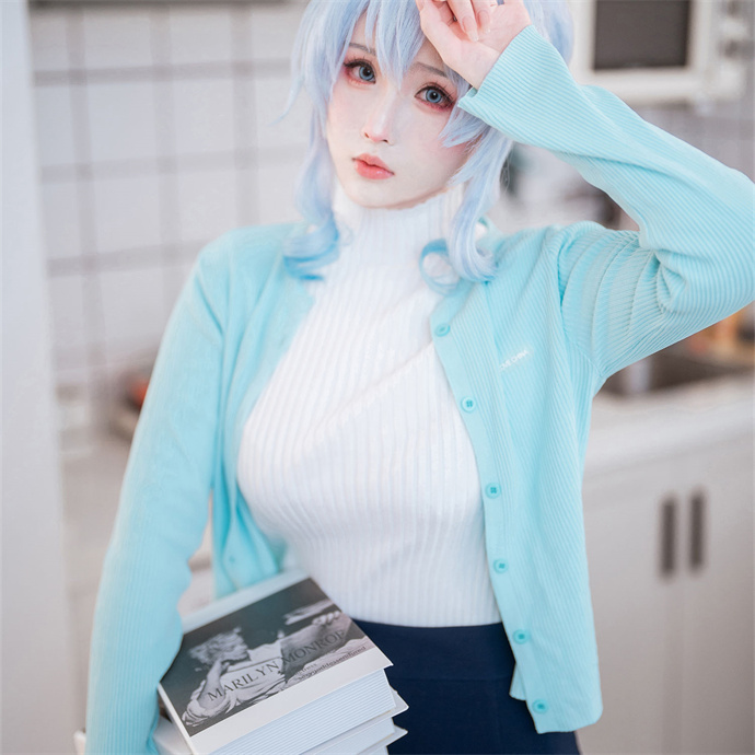 rioko凉凉子雪女，秀美清丽