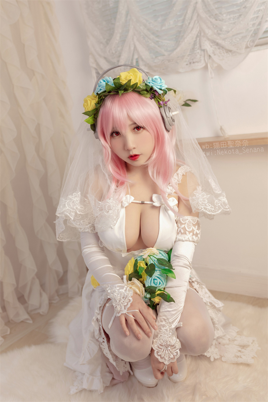 猫田圣奈奈合集：甜美而又可爱的COS