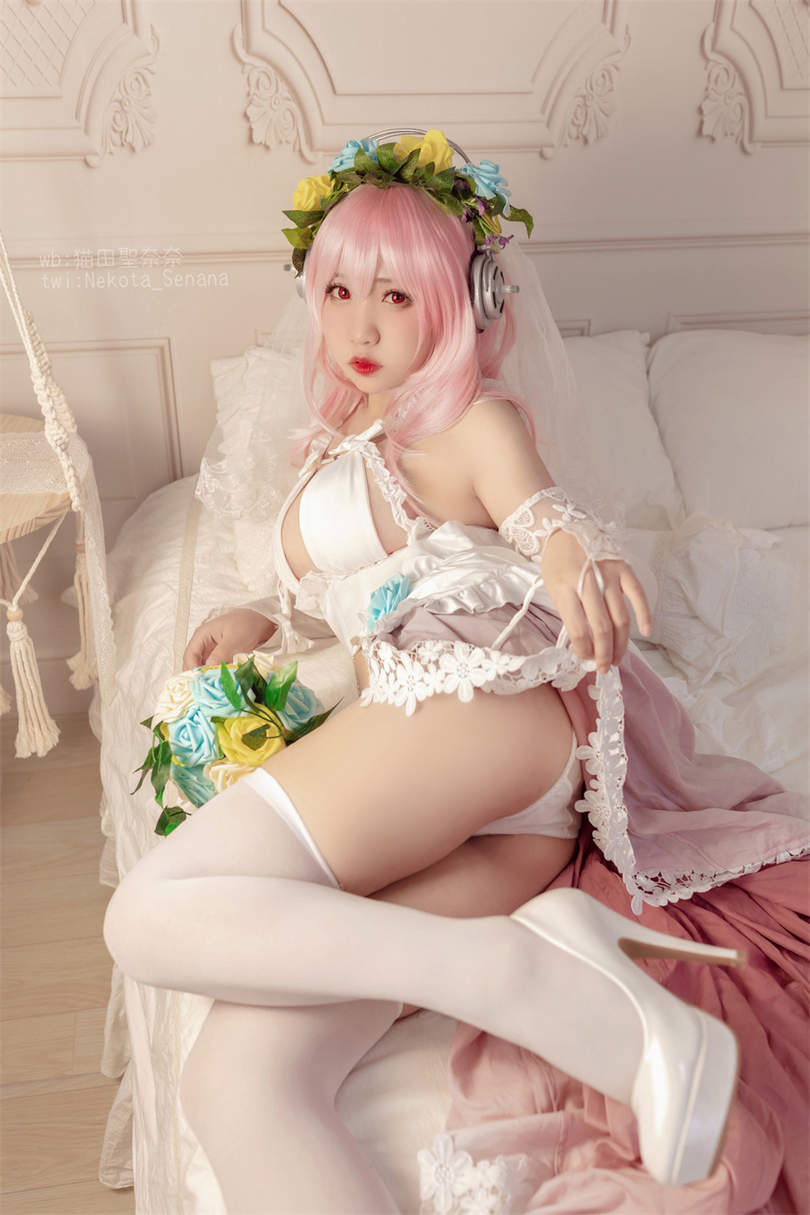 猫田圣奈奈合集：甜美而又可爱的COS
