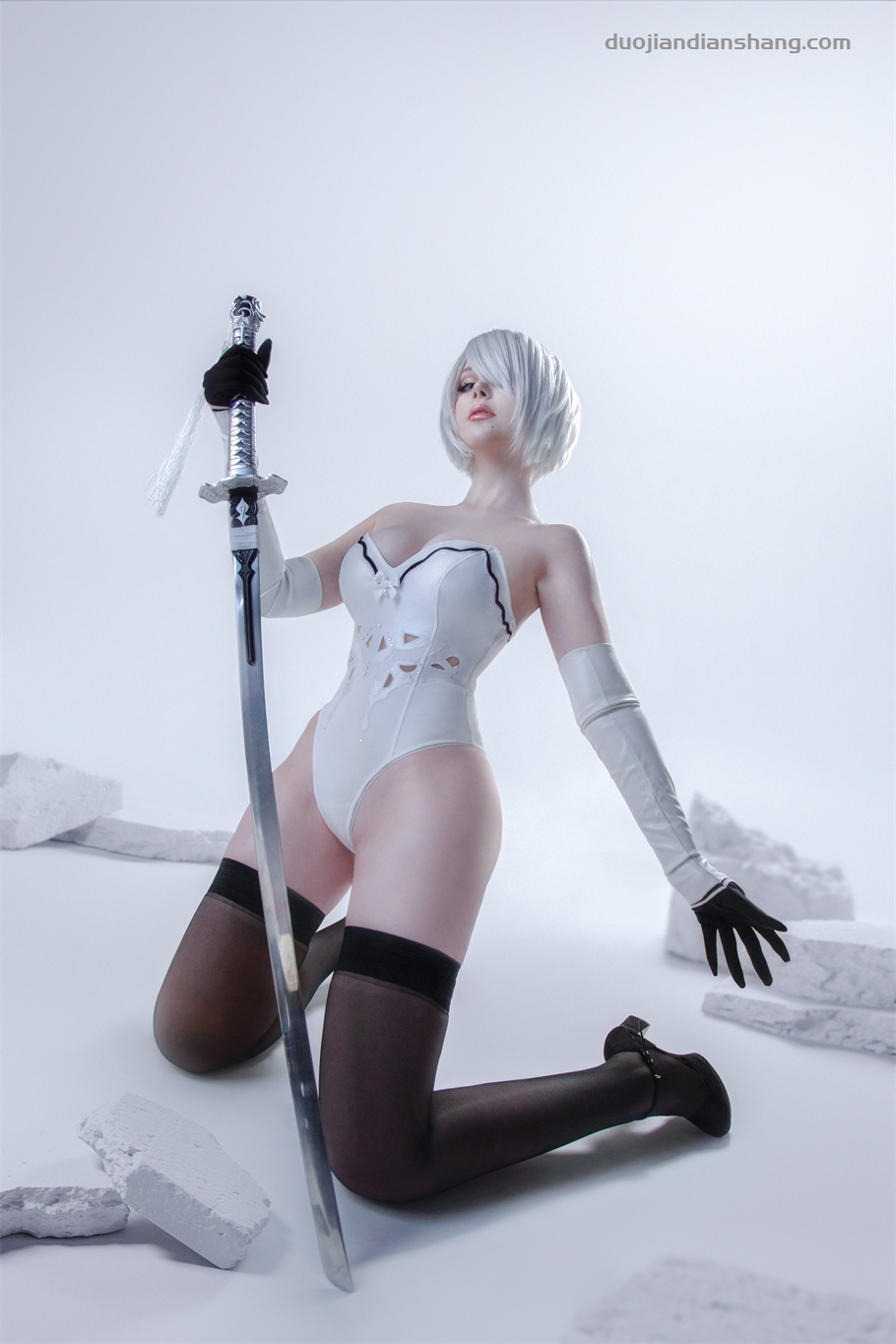 图片[2]-Sayathefox的cos 2B Floral 最新照片 花瓣般绽放！-拐角萌图