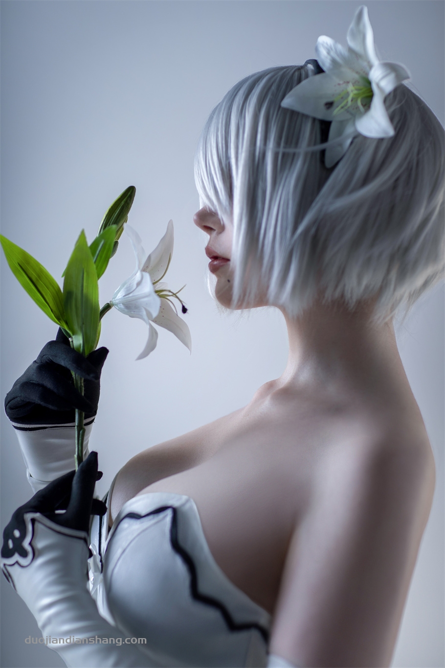 图片[3]-Sayathefox的cos 2B Floral 最新照片 花瓣般绽放！-拐角萌图