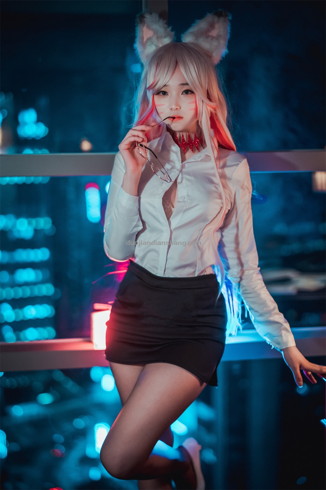 图片[3]-韩国模特bambi办公室女郎写真鉴赏及视频在线观看-拐角萌图