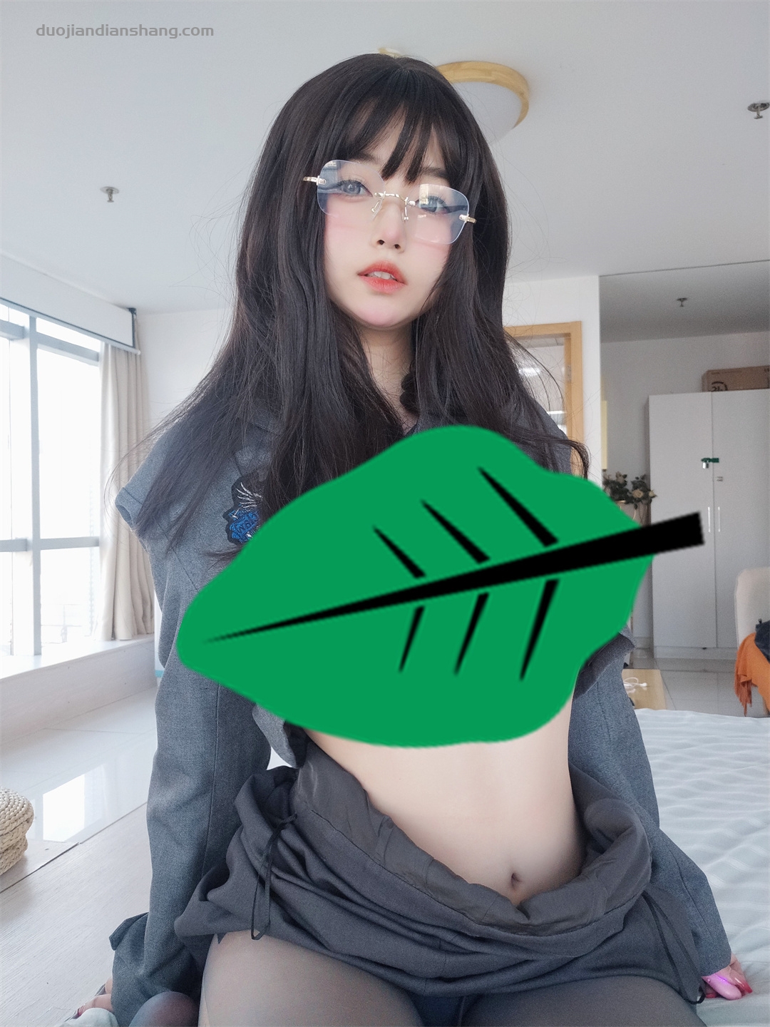女主k沉默的学姐cos，超级迷人！-拐角萌图